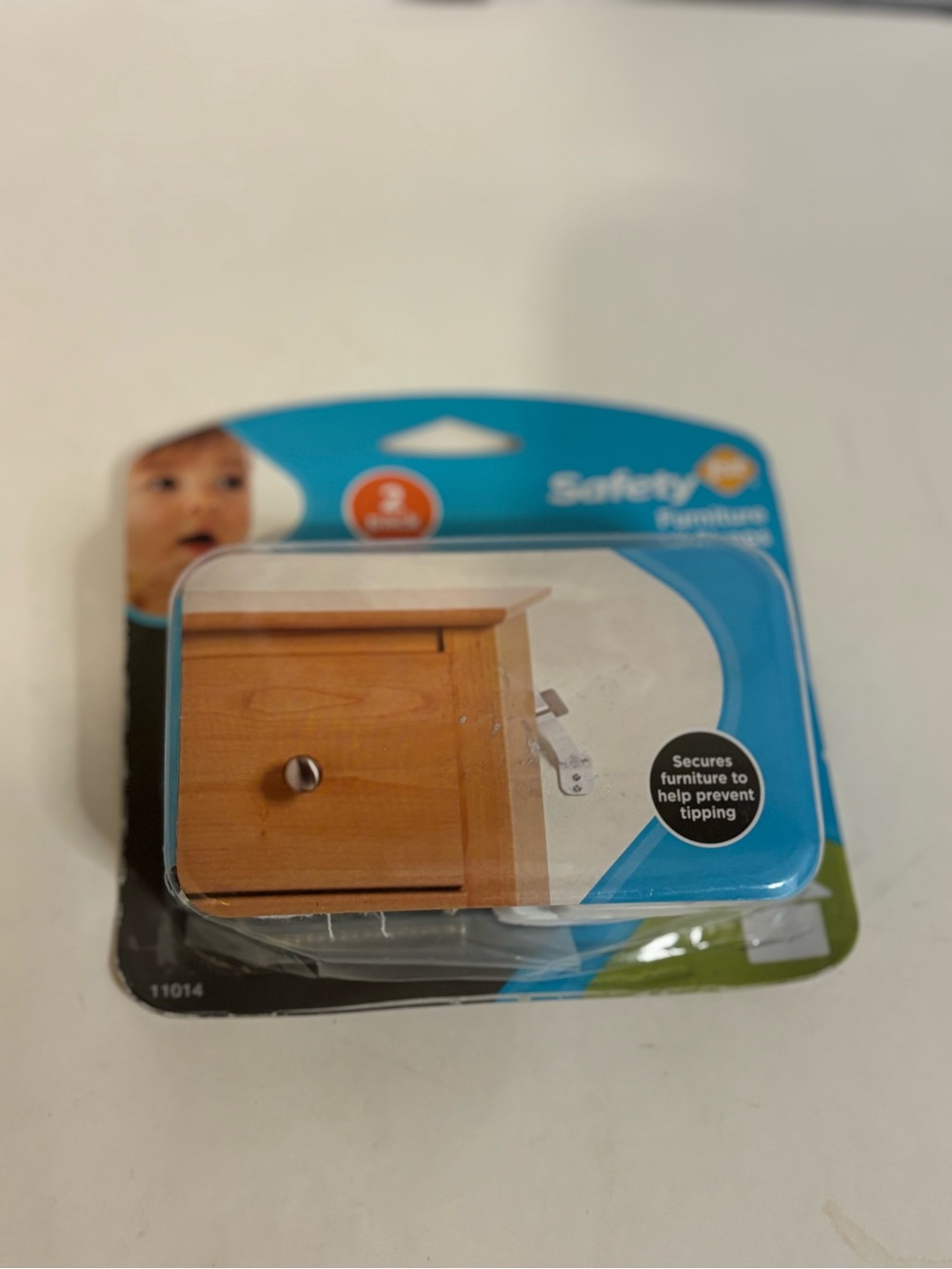 Safety 1st Furniture Anti-Tip Strap - Blue Packaging